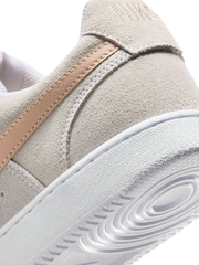 Nike Neutral/White Court Vision Low Trainers - Image 10 of 10