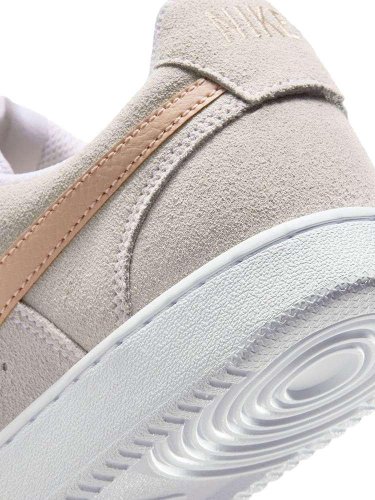 Nike Neutral/White Court Vision Low Trainers - Image 10 of 10
