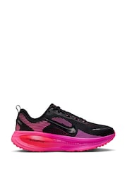 Nike Black Hyper Pink Vomero 18 Road Running Trainers - Image 3 of 10