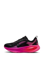 Nike Black Hyper Pink Vomero 18 Road Running Trainers - Image 4 of 10