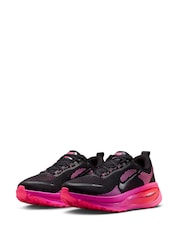 Nike Black Hyper Pink Vomero 18 Road Running Trainers - Image 5 of 10