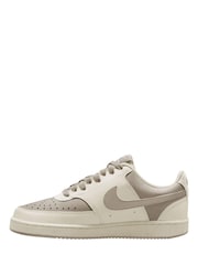 Nike Cream Phantom Court Vision Low Trainers - Image 2 of 3