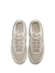 Nike Cream Phantom Court Vision Low Trainers - Image 7 of 11