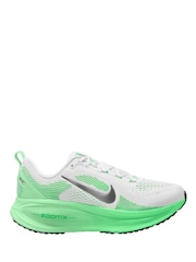 Nike White Illusion Green Vomero 18 Road Running Trainers - Image 1 of 4