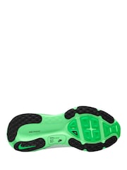 Nike White Illusion Green Vomero 18 Road Running Trainers - Image 4 of 4