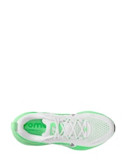 Nike White Illusion Green Vomero 18 Road Running Trainers - Image 8 of 11