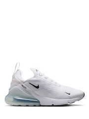 Nike Black White Air Max 270 Trainers - Image 1 of 7