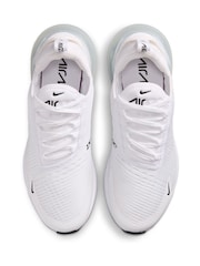 Nike Black White Air Max 270 Trainers - Image 3 of 7