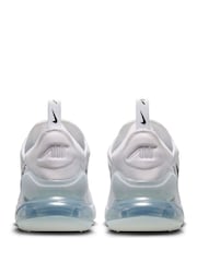 Nike Black White Air Max 270 Trainers - Image 4 of 7