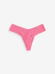 Victoria's Secret Yellow/Orange/Pink Thong 4 Pack Knickers - Image 3 of 7