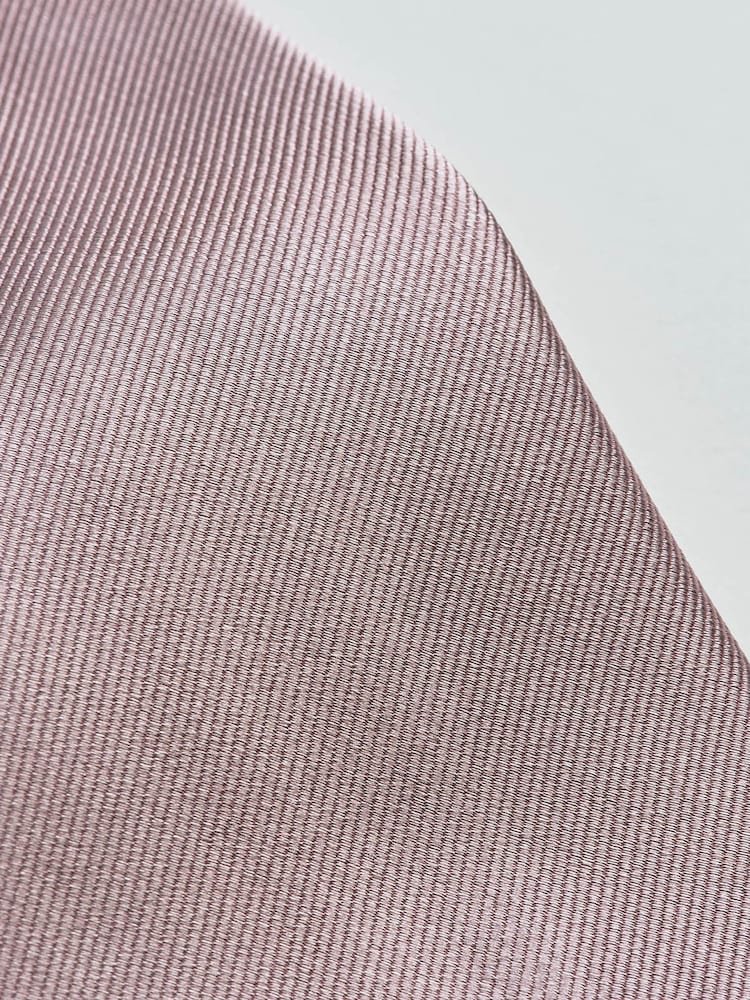 Brook Taverner Pink Twill Pure Silk Tie - Image 4 of 4