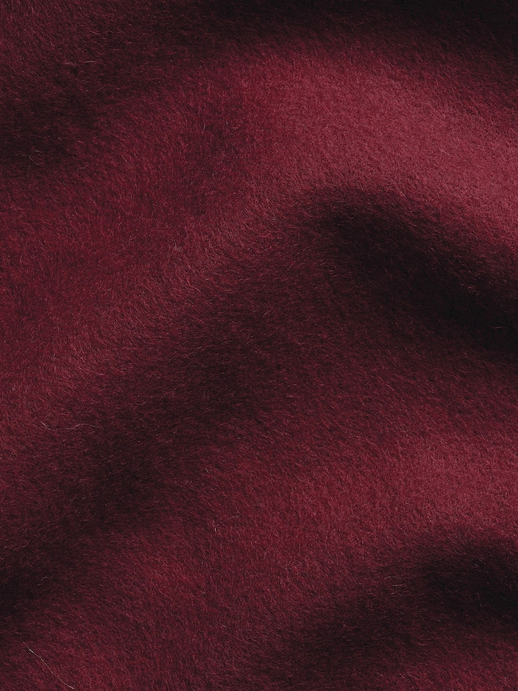 Brook Taverner Red Pure Lambswool Scarf - Image 4 of 4 Brook Taverner Red Pure Lambswool Scarf - Image 4 of 4