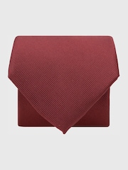 Brook Taverner Twill Pure Silk Tie - تصویر 1 از 4