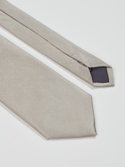 Brook Taverner Natural Twill Pure Silk Tie - Image 3 of 4