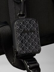 Calvin Klein Black Puffer Utility Roll Top Backpack - Image 5 of 6