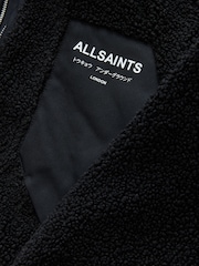 smALLSAINTS Black Underground Fleece Jacket - Image 9 of 12