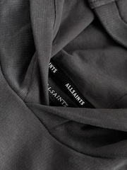 smALLSAINTS Charcoal Grey Underground Oversized Pullover Hoodie - Image 11 of 11