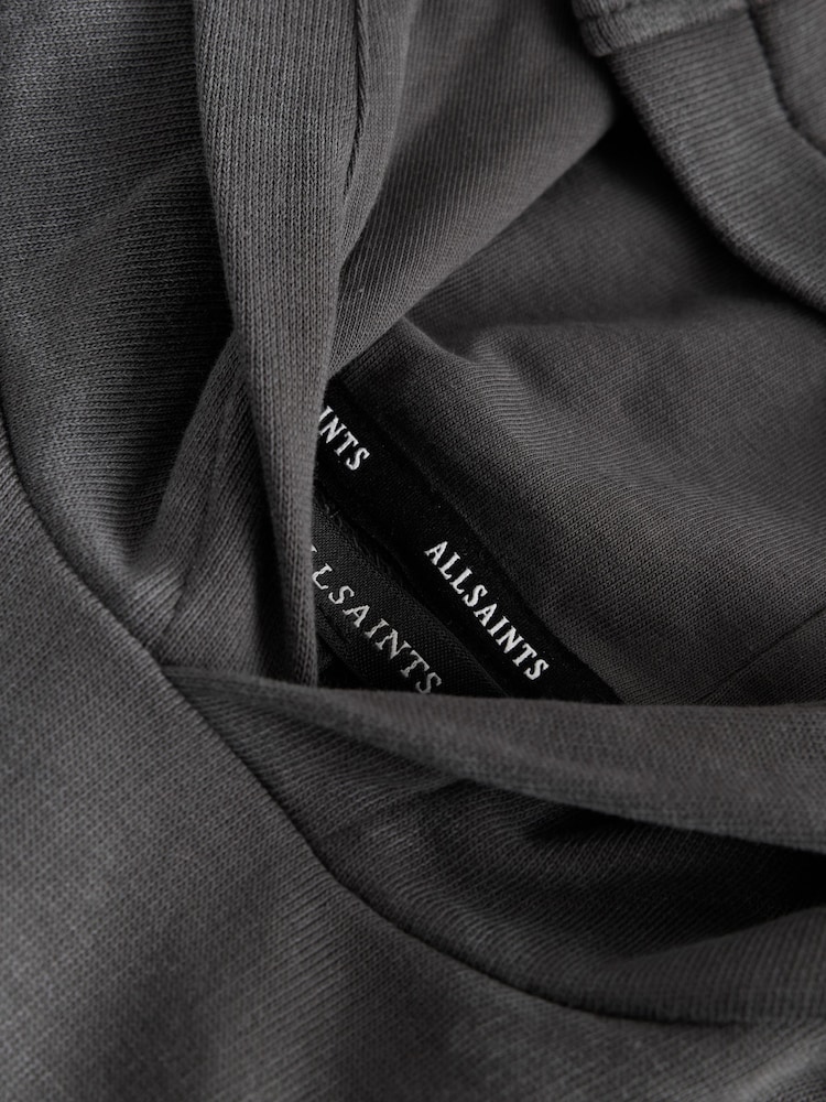 smALLSAINTS Charcoal Grey Underground Oversized Pullover Hoodie - Image 11 of 11 smALLSAINTS Charcoal Grey Underground Oversized Pullover Hoodie - Image 11 of 11