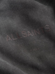 smALLSAINTS Charcoal Grey Underground Oversized Pullover Hoodie - Image 8 of 11