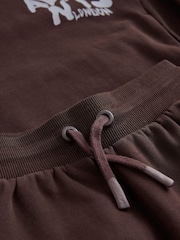 smALLSAINTS Dark Brown Orlando Oversized Hoddie and Jogger Set - Image 14 of 16