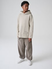 smALLSAINTS Stone Stamp Oversized Hoodie and Joggers Set - Image 1 of 14