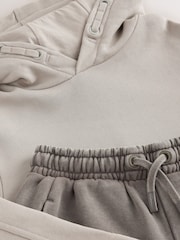smALLSAINTS Stone Stamp Oversized Hoodie and Joggers Set - Image 11 of 14