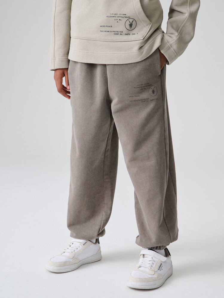 smALLSAINTS Stone Stamp Oversized Hoodie and Joggers Set - Image 2 of 14