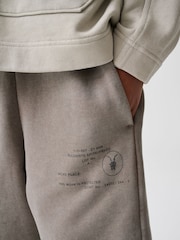 smALLSAINTS Stone Stamp Oversized Hoodie and Joggers Set - Image 7 of 14