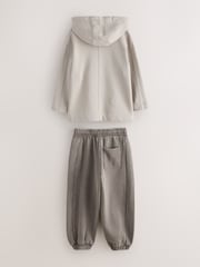 smALLSAINTS Stone Stamp Oversized Hoodie and Joggers Set - Image 9 of 14