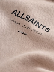 smALLSAINTS Light Brown Oversized Underground Pullover Hoodie - Image 8 of 9