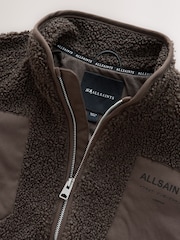smALLSAINTS Brown Underground Fleece Jacket - Image 12 of 12