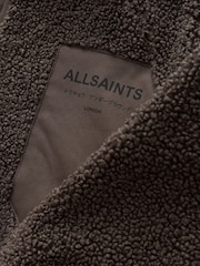 smALLSAINTS Brown Underground Fleece Jacket - Image 9 of 12