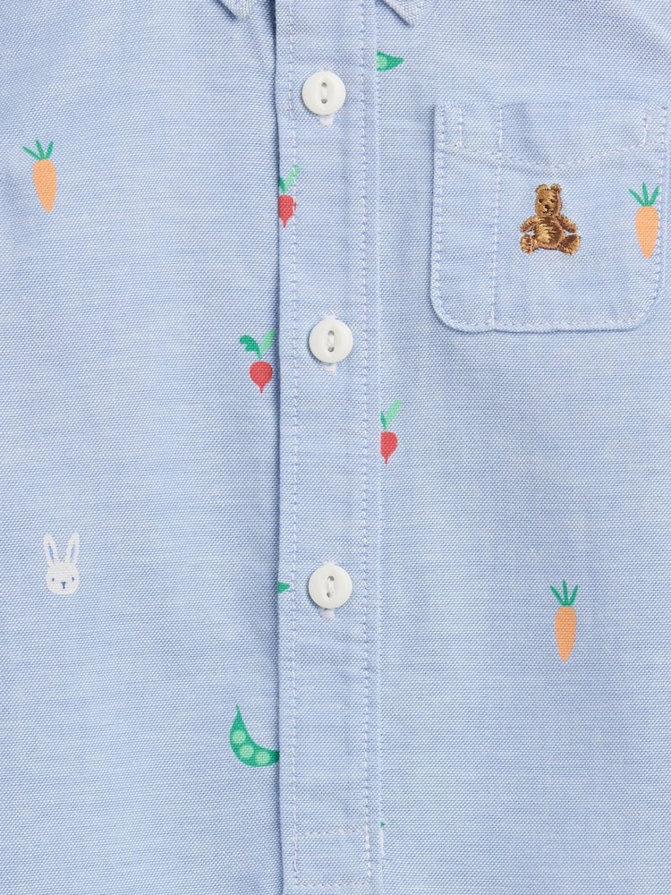 Gap Blue Short One-Piece (0-24mths) - Image 3 of 3