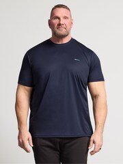 BadRhino Big & Tall Blue Logo T-Shirt - Image 1 of 6