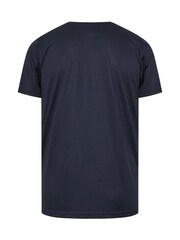 BadRhino Big & Tall Blue Logo T-Shirt - Image 6 of 6