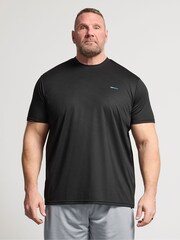 BadRhino Big & Tall Black Logo T-Shirt - Image 1 of 6