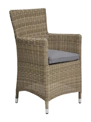 Royalcraft Beige Wentworth 4 Seater Garden Dining Set - Image 4 of 4