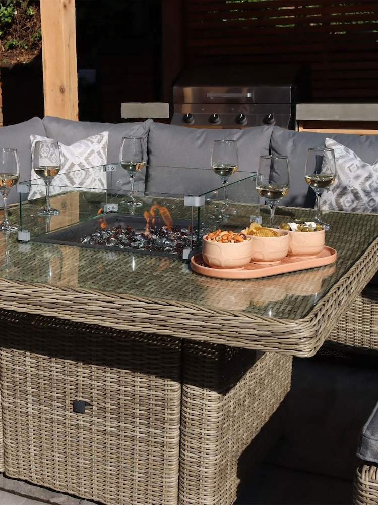 Royalcraft 7 Piece Beige Wentworth Deluxe Modular Garden Set - Image 2 of 6