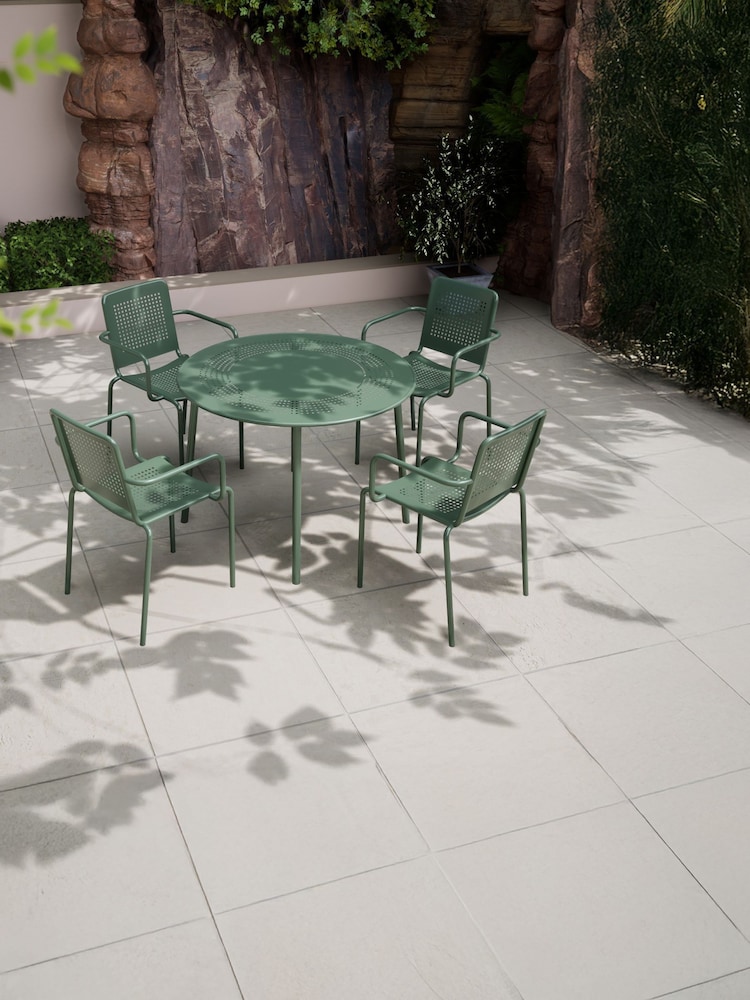 Royalcraft Olive Porto 4 Seater Garden Dining Champagne - Image 1 of 5 Royalcraft Olive Porto 4 Seater Garden Dining Champagne - Image 1 of 5