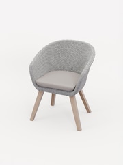 Royalcraft Natural Roma Garden Bistro Table With 2 Sol Chairs - Image 5 of 6