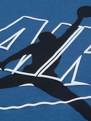 Jordan Blue Jumpman Air Hooded Long Sleeve Hoodie - Image 3 of 3