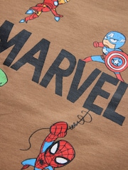 Μπλε - Long Sleeve Marvel T-Shirt (6mths-8yrs) - Εικόνα 3 του 4