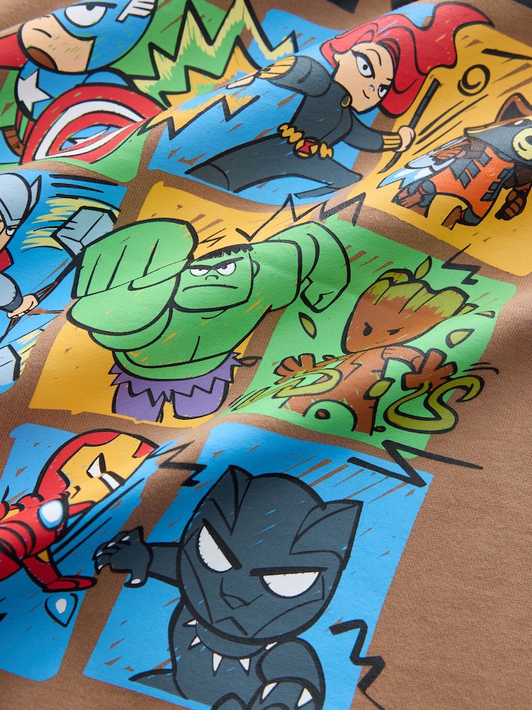Μπλε - Long Sleeve Marvel T-Shirt (6mths-8yrs) - Εικόνα 4 του 4