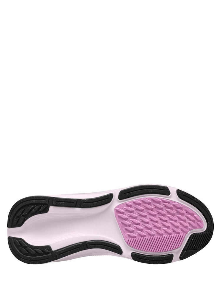 Nike White/Lilac Purple Pegasus 42 Road Running Trainers - Image 4 of 4 Nike White/Lilac Purple Pegasus 42 Road Running Trainers - Image 4 of 4