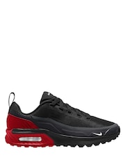 Nike Black/University Red Youth Air Max Bia Trainers - Image 1 of 4