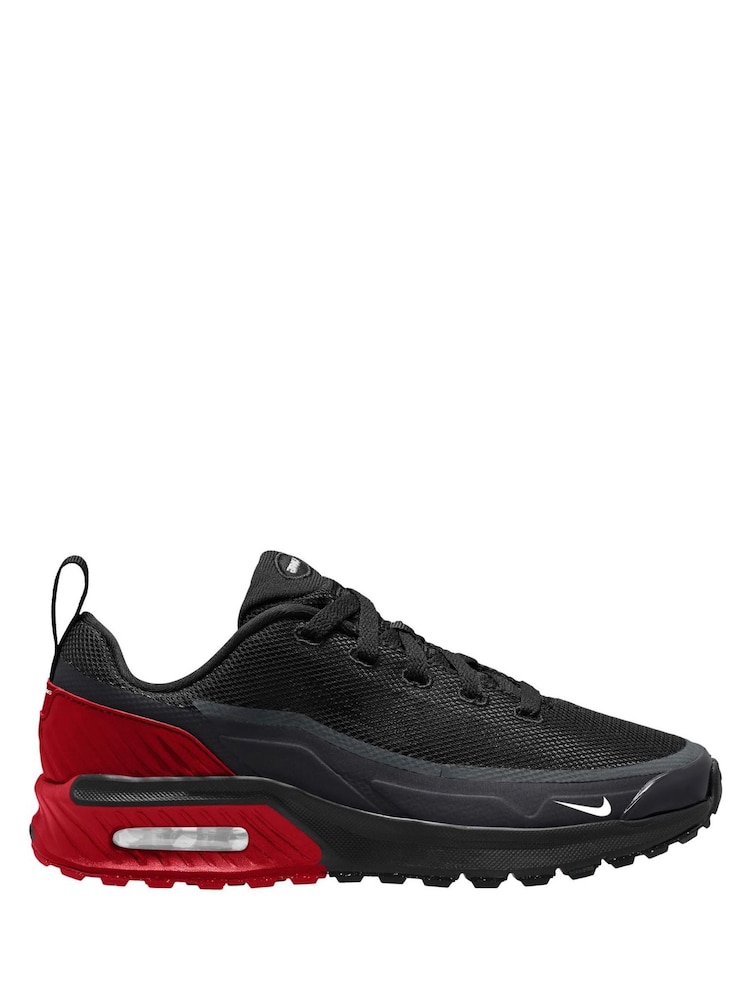 Nike Black/University Red Youth Air Max Bia Trainers - Image 1 of 4 Nike Black/University Red Youth Air Max Bia Trainers - Image 1 of 4