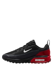 Nike Black/University Red Youth Air Max Bia Trainers - Image 2 of 4