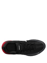 Nike Black/University Red Youth Air Max Bia Trainers - Image 3 of 4