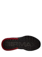 Nike Black/University Red Youth Air Max Bia Trainers - Image 4 of 4