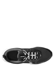 Nike Black White Youth Star Runner Utility Trainers - Image 3 of 4